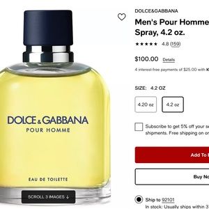 Men's Pour Homme